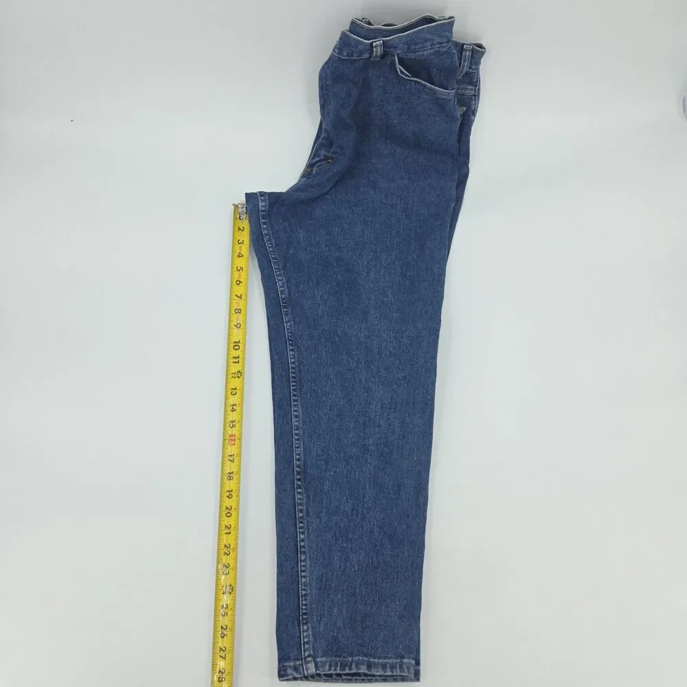 Vintage Wrangler For Women Jeans Size 18x30 Straight Leg Western Cowboy Rodeo